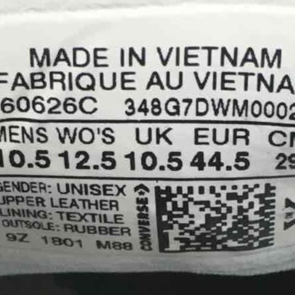 Converse One Star Ox Baby Blue Tint/Gym Red/White Unisex Size 10.5 - Picture 5 of 7